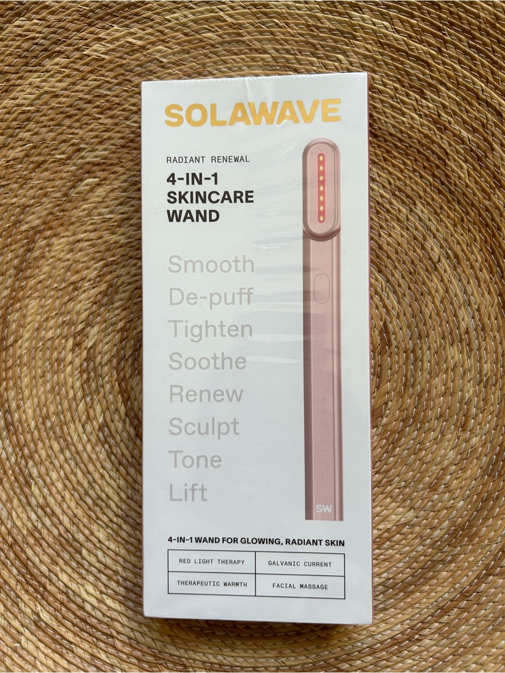Solawave 4-in-1 Skincare Wand - Rose Gold